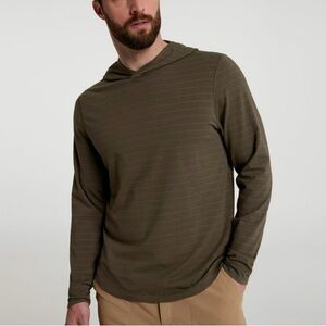Men's VRST Olive Hooded Shirt